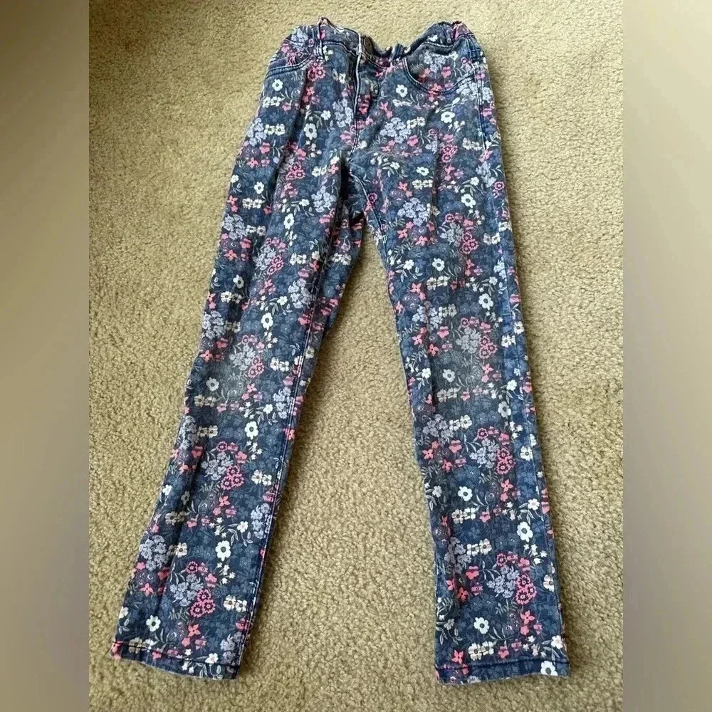 Oshkosh size 7 floral pants